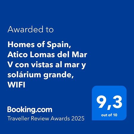Homes Of Spain, Atico Lomas Del Mar V Con Vistas Al Mar Y Solarium Grande, Wifi Playas de Vera Экстерьер фото